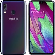 Smartphone Samsung Galaxy A40 Dual SIM černá 